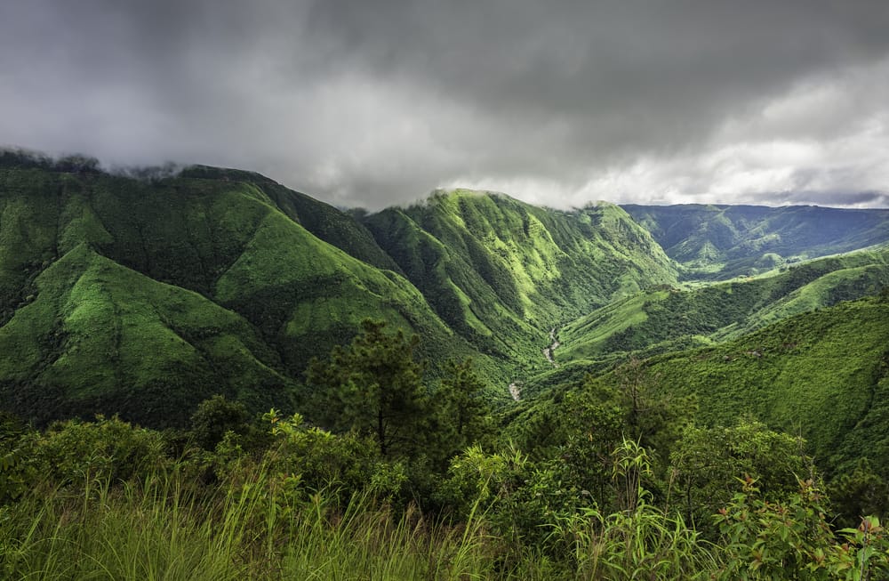 Khasi Hills near Sohra/Cherrapunjee, Meghalaya