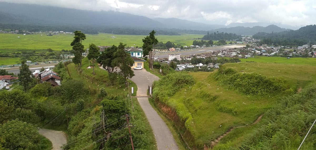 The beautiful landscape of Ziro in Arunachal Pradesh
