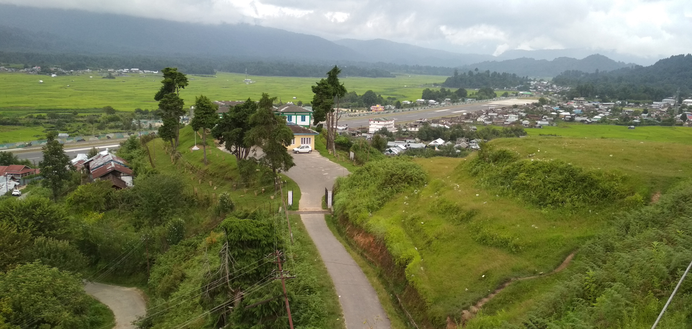 The beautiful landscape of Ziro in Arunachal Pradesh