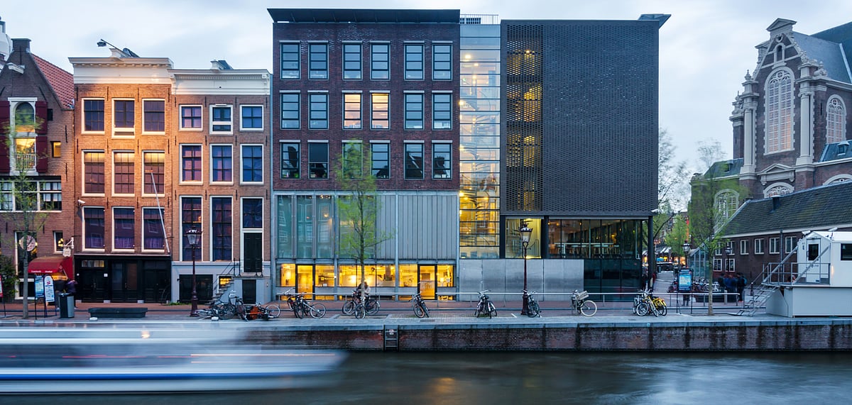 The Anne Frank House. Photo Credit depositphotos.com