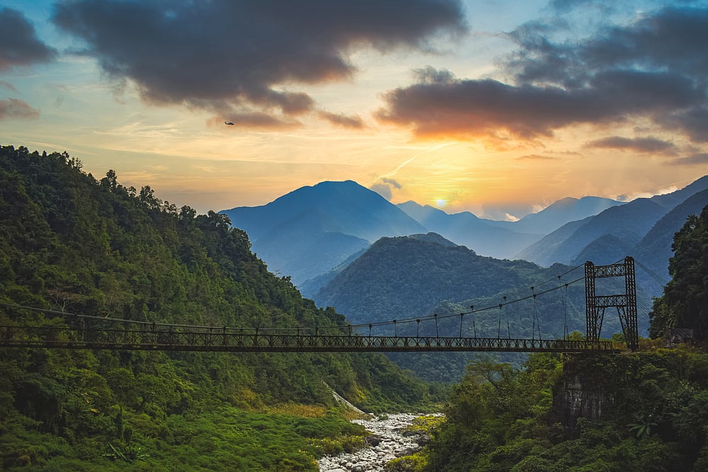 Arunachal Pradesh, the Land of The Dawn-lit Mountains.  Credit www.shutterstock.com / Loren Sonowal 