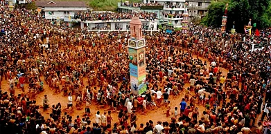 Shutterstock : Behdienkhlam Festival Of Meghalaya is one of the biggest in the state