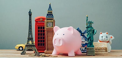 Many cheap, international destinations to choose from. Credit Shutterstock