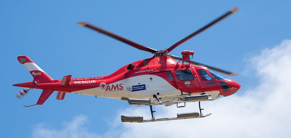 A chopper recently crashed at the Kedarnath Dham shrine. Credit Pexels/Jean van der Meulen