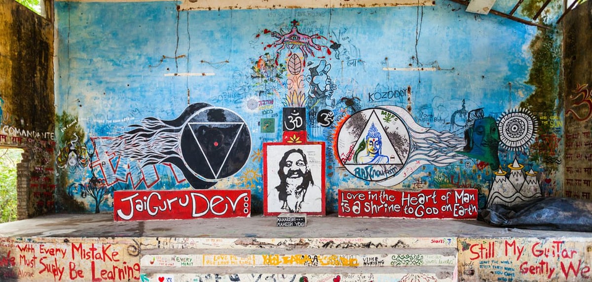 Beatles Ashram in Rishikesh, Photo Credit saiko3p/Shutterstock