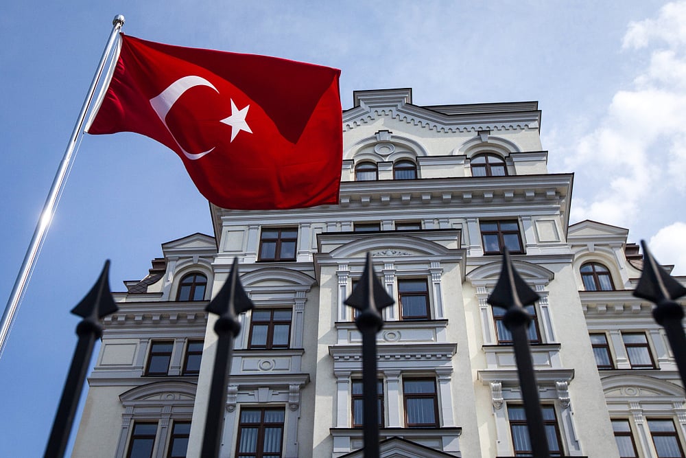 A shot of the Turkish embassy. Editorial credit Home for Heroes, Shutterstock.com