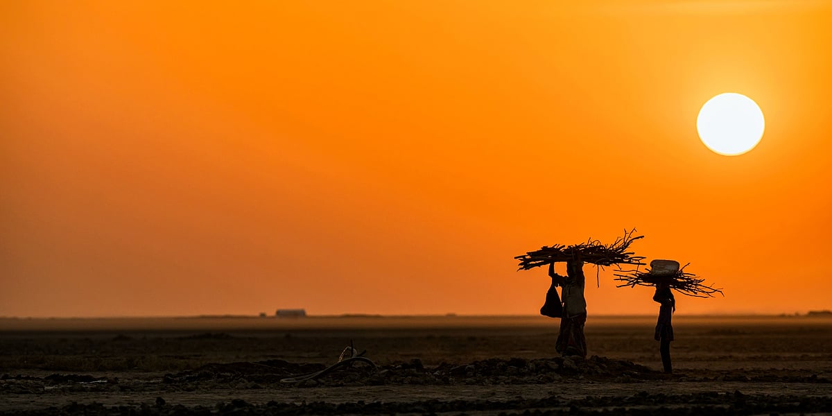 Sunset at the Little Rann of Kutch