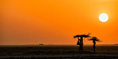 Sunset at the Little Rann of Kutch