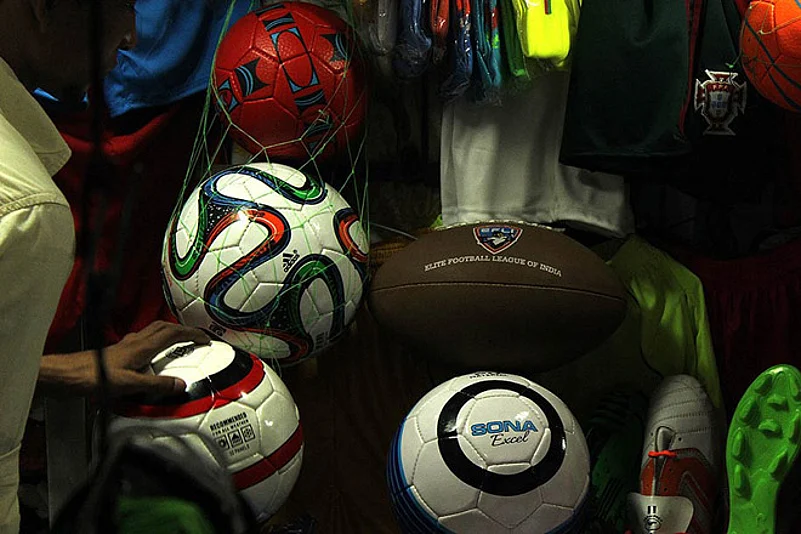 Varied stock at a Maidan Market store