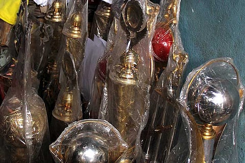 Trophies ready to be customized and sold