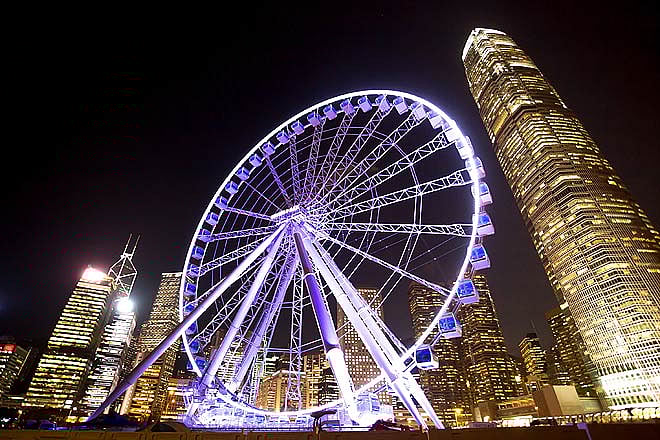 Hong Kong now has an Observation Wheel
