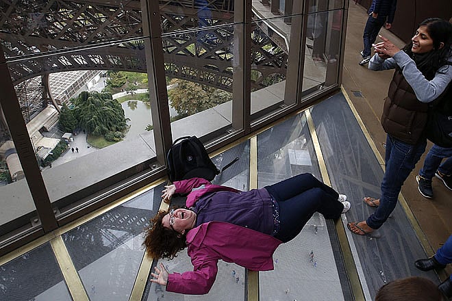 Eiffel Tower gets a new glass floor