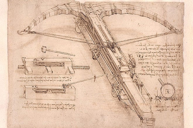 Da Vincis crossbow