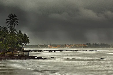 It rains tourists in Goa