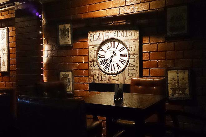 The interiors of Moonshine Cafe and Bar in Hauz Khas Village