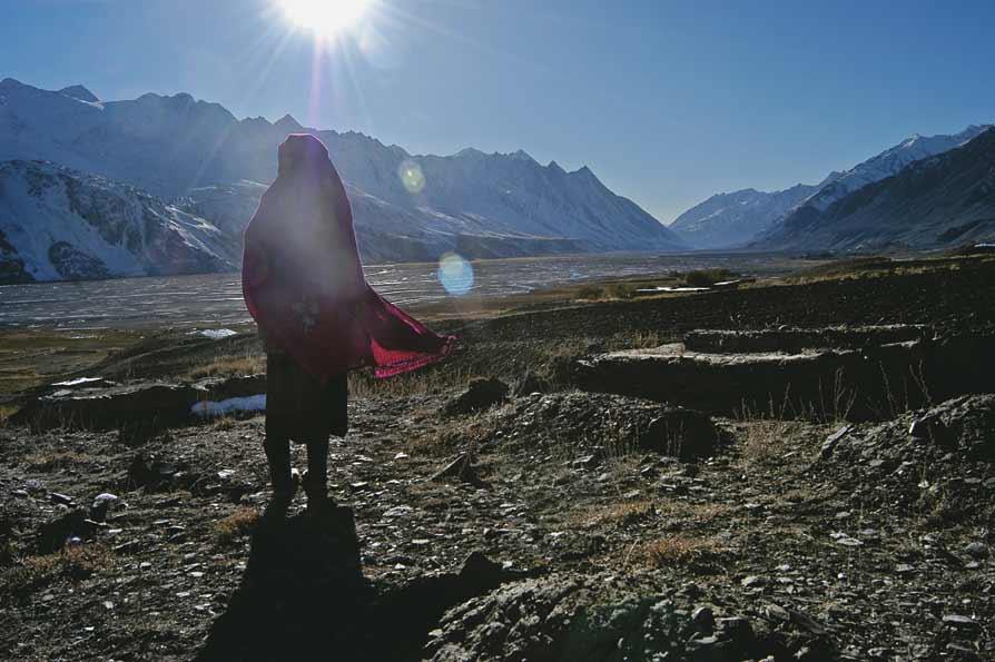A Kyrghyz woman in Upper Wakhan
