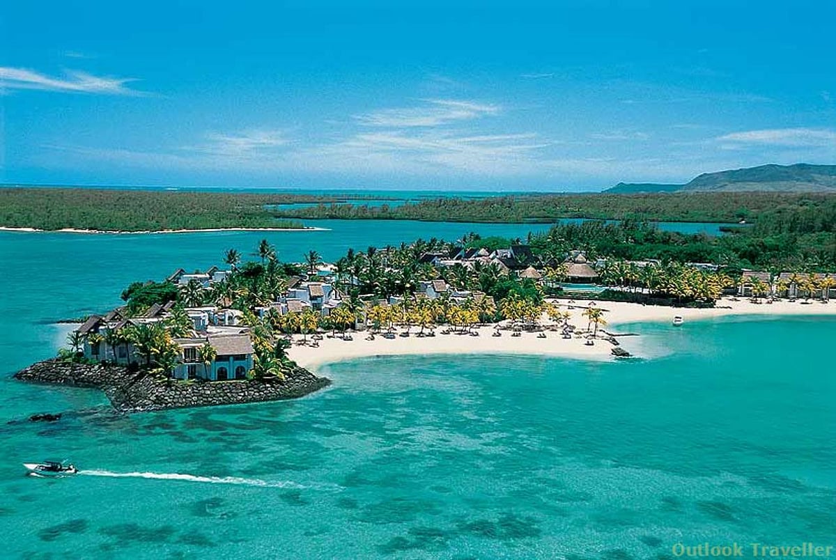 Le Touessroks enviable location along the Trou dEau Douce Bay
