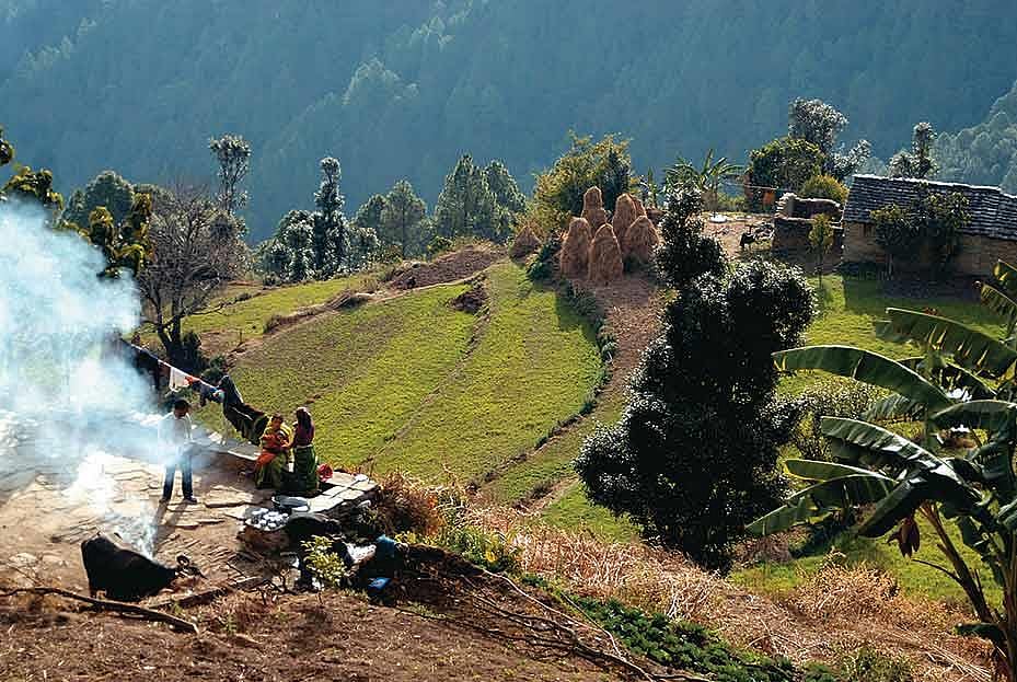 The charming hamlet of Gonap