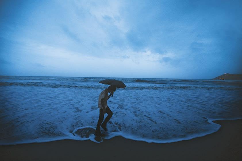 Shutterstock : Evening at Sagareshwar beach, Vengurla, Sindhudurg district