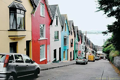 Shutterstock : The colourful pack of cards in Cobh