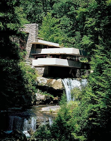 Fallingwater, Bear Run, Pennsylvania, a Frank Lloyd Wright design
