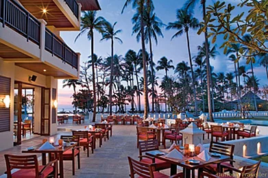 The terrace at Amari Emerald Cove, Koh Chang