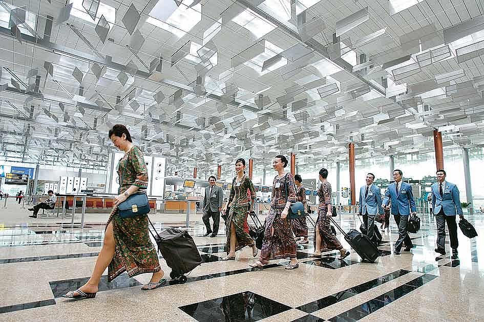 High flying to Singapore