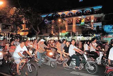 The frenetic streets of Ho Chi Minh City