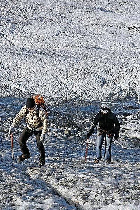 Iceland has many places for snow hiking, including hiking areas and trails. Reykjadalur Hot Spring Thermal River is a trail that leads to a natural hot spring.
Hverfjall Volcano Trail is a hiking area that some say has spectacular views.