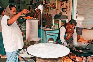 Milky days at Netrams in Aminabad