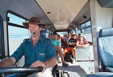 Never a dull moment on a bus tour in Oz