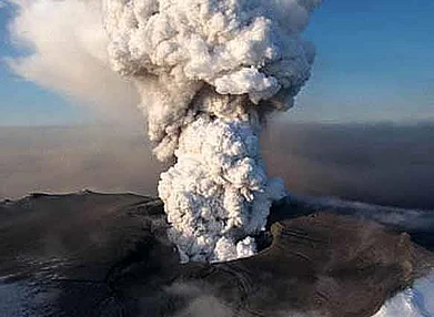 Code Orange Volcano warning in Iceland