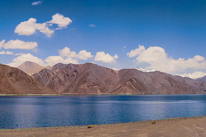 The furthest shore Pangong Tso