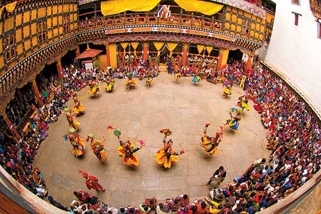 Bhutan Enter the dragon