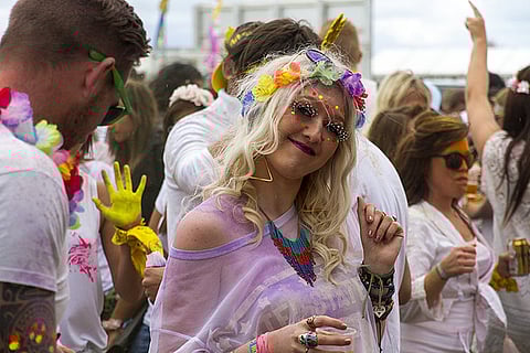 Some European cities organise Holi parties for everyone to participate in