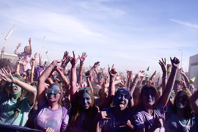 People from all cultures and communities attend these celebrations