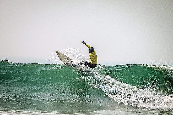 Splashed at the 4th India Surf Festival in Odisha