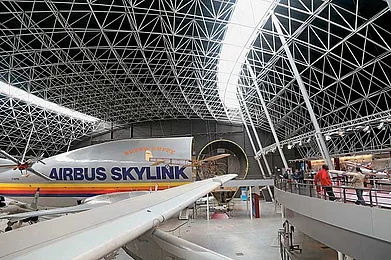Aircraft exhibition in Toulouse