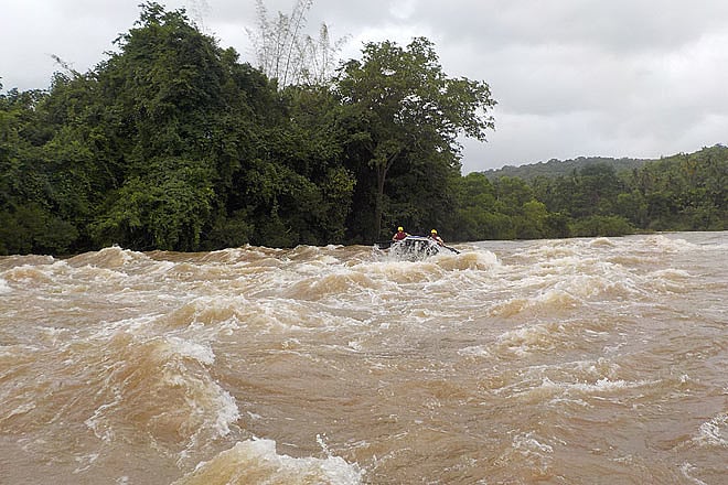 Goa Rafting on the Mhadei River