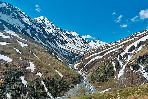 Rupi Bhaba Wildlife Sanctuary has the Rupin Pass, a popular trek route