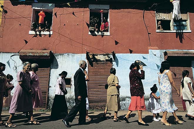 Walking Around Goas Latin Quarter