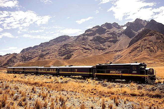 Peru A Train across the Andes