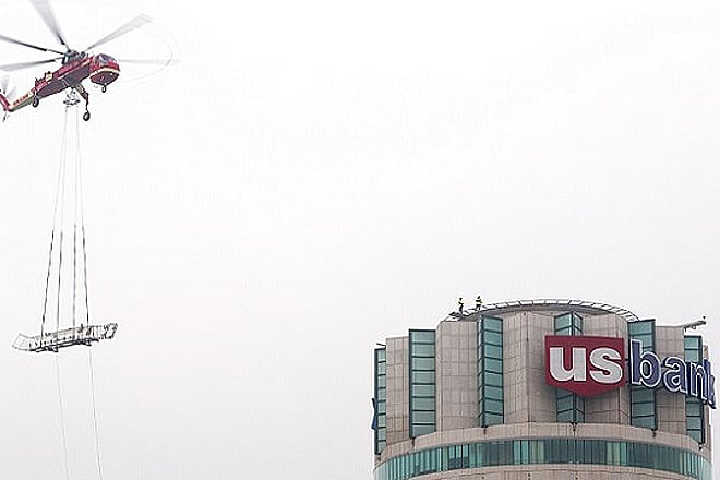 Los Angeles On the Skyslide