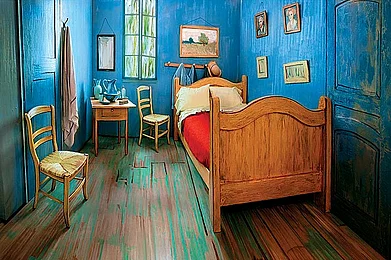 France Van Goghs Bedroom