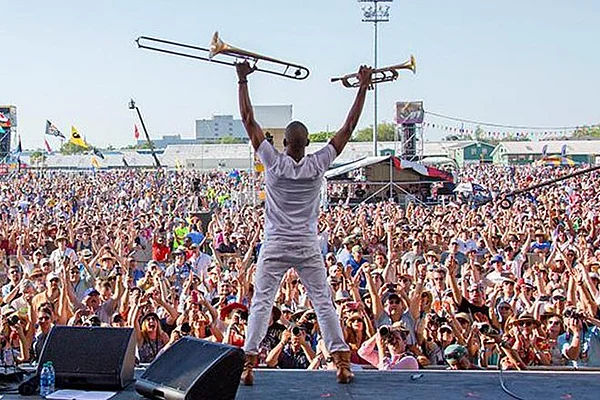 The New Orleans Jazz and Heritage Festival