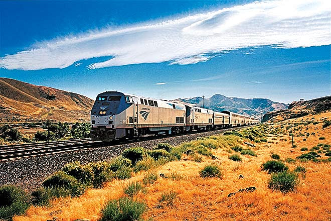 USA On board the California Zephyr