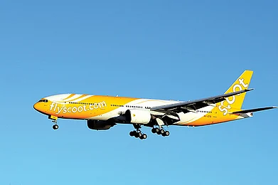 Shutterstock : Scoot is a Singaporean low-cost airline