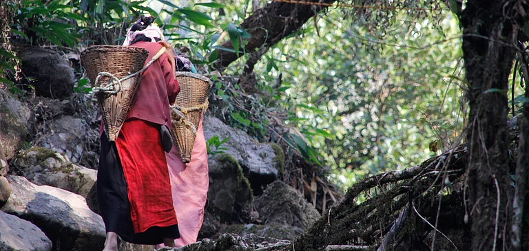 A a social worker from Chiringmagre village in Meghalaya's South Garo hills - Shutterstock