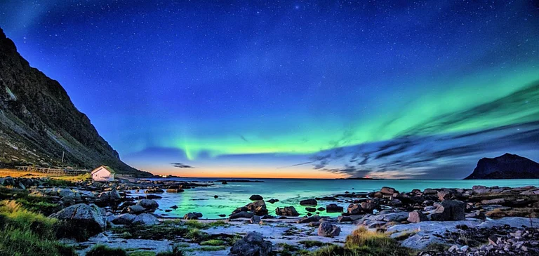 View of Aurora Borealis. Photo Credit Shutterstock - null