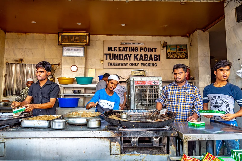The Tunday Kababi eatery in Lucknow